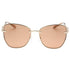 Michael Kors Light Brown Lens Shiny Light Gold Sunglasses 0MK1158D 101403